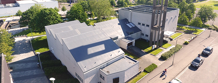 Ashton Building Systems Waterfront Church Roof